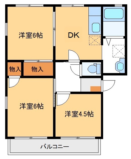 【間取り】 | ポラードスワンⅭ