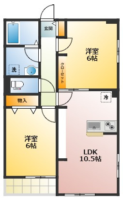 Villa Azaleaの間取り