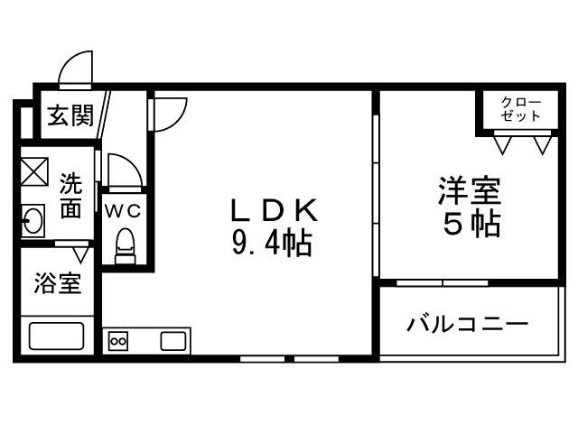 アメニティ 高松の間取り