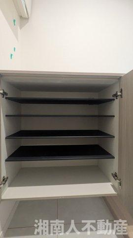 コーポ鵠沼B棟の収納|大きなスペースがあり、収納には困りません