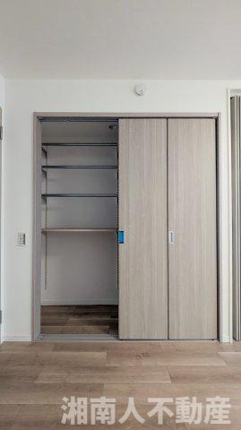 コーポ鵠沼B棟の収納|収納スペース豊富です