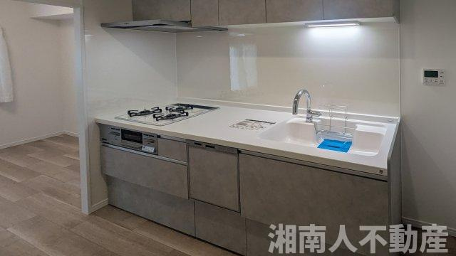 コーポ鵠沼B棟のキッチン|使いやすいキッチンです