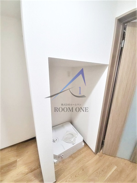 クレストラン蒲田の設備|洗濯機置き場です。