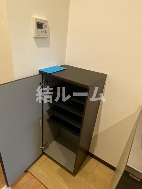 坂戸市三光町のアパートの収納