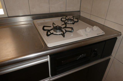 【キッチン】 | サクラヒルズ | 2口ガスコンロ