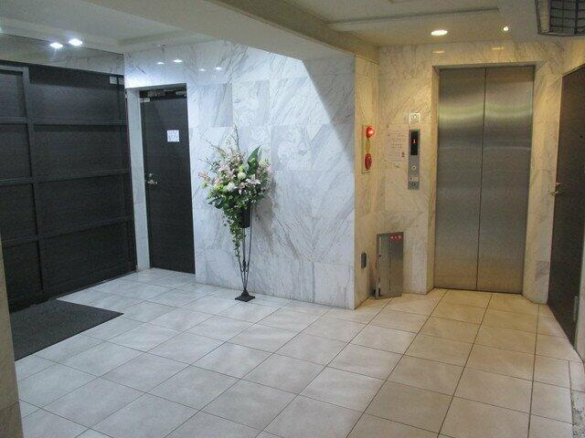 港区麻布十番３丁目の賃貸マンションのロビー| 