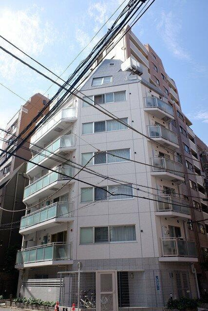 港区麻布十番３丁目の賃貸マンションの外観| 