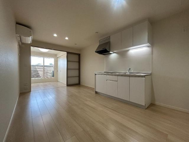 文京区小日向４丁目のアパートの居間・リビング