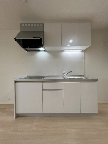 文京区小日向４丁目のアパートのキッチン