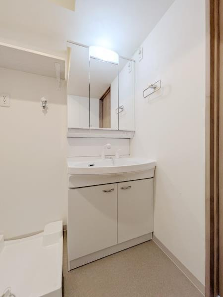 シティフォレスト森下の洗面所