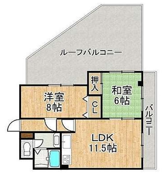 クレドール垂水IIの間取り