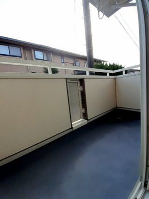 【バルコニー】 | ソレイユ新富士 | 広々としたバルコニーです