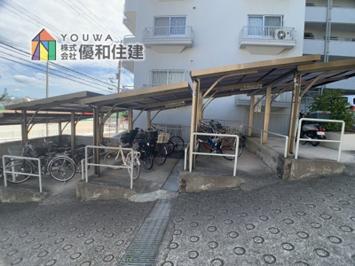 【駐輪場】 | メゾンドール朝霧