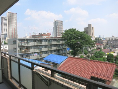 ラアミスタ武蔵浦和のバルコニー