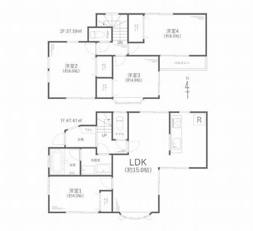 【間取り】 | 【仲介手数料０円】茅ヶ崎市東海岸北5丁目　中古一戸建て | 茅ヶ崎市東海岸北5丁目　中古一戸建て