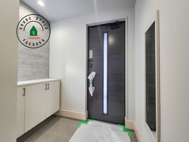 大野城市白木原4丁目第1-2棟（1号棟）　の防犯設備|二重ロックでしっかり防犯対策ができます。