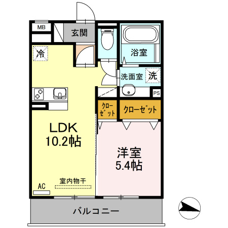 コスモスハウス菊陽の間取り