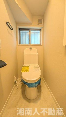 藤沢市鵠沼海岸６丁目３－５１戸建てのトイレ|トイレです