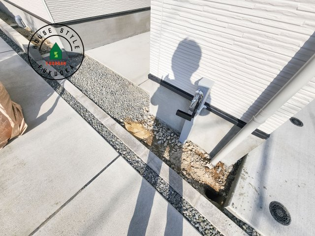 大野城市白木原4丁目第1-2棟（2号棟）　の庭|お庭で自由な時間を過ごせます。