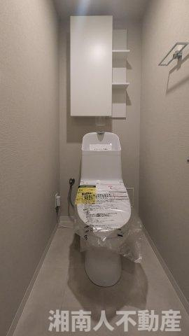 プレディア鵠沼橘ローレルコートのトイレ|落ち着いたトイレです