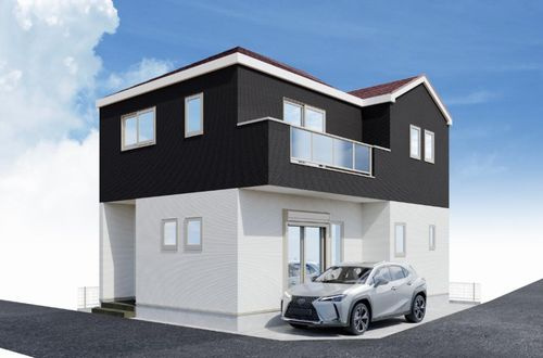 【外観】 | 【仲介手数料０円】平塚市平塚2期　新築一戸建て | 【仲介手数料０円】平塚市平塚2期　新築一戸建て