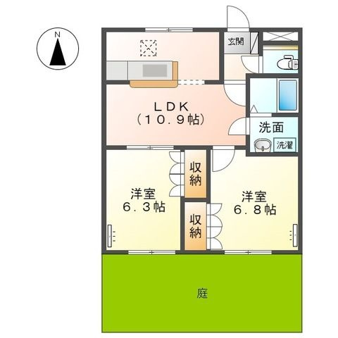 リープクレセントの間取り