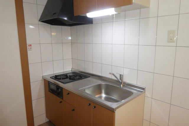 エクシヴボヌールのキッチン|2口ガスコンロ付きシステムキッチン