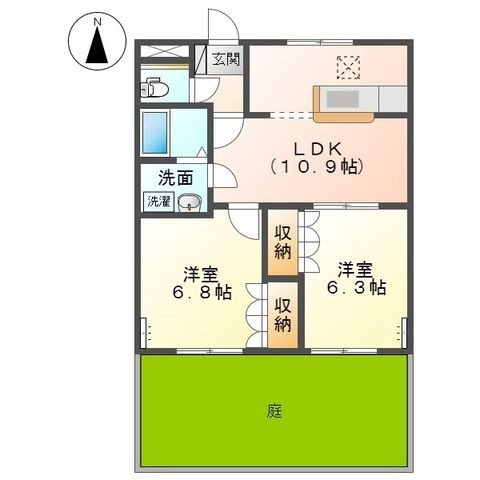 リープクレセントの間取り