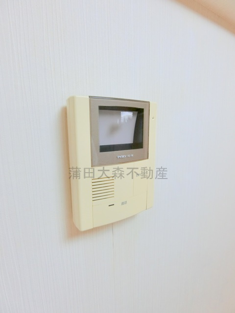 山王スカイマンションの設備|TVモニター付インターホン