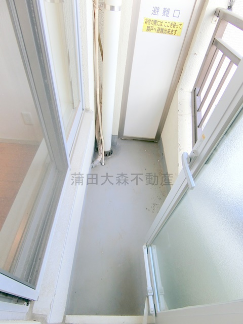 山王スカイマンションのバルコニー|バルコニー