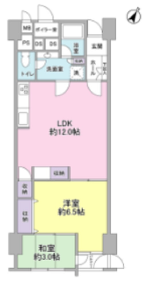 山王スカイマンションのその他|寝室