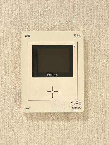 臼井台中古戸建の防犯設備|カメラ付きインターホンです