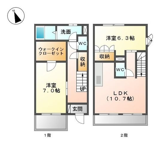 グレイスサンハイムⅡの間取り