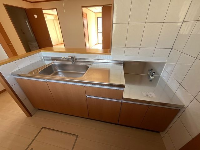 ブルーダイヤモンドのキッチン