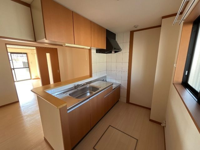 ブルーダイヤモンドのキッチン