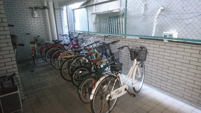 【駐車場】 | エクトⅢ | 敷地内駐輪場です。