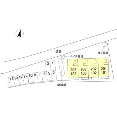 【区画図】 | ソレイユ