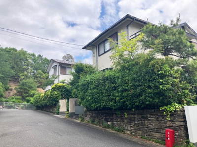 【前面道路含む現地写真】 | 桂坂 御陵峰ヶ堂町二丁目一戸建