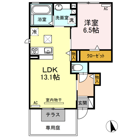 アルシオネⅡの間取り