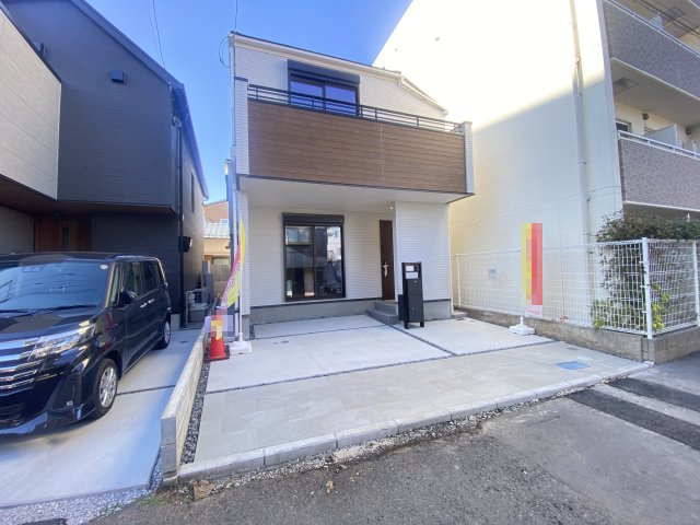 祝　成約済み　八王子市　本郷町　新築戸建ての外観|～仲介手数料無料☆八王子ひなた不動産～　八王子市本郷町　新築戸建て