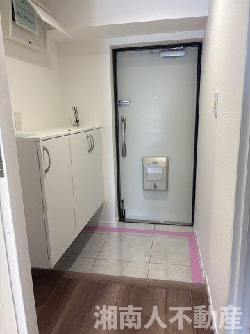 ナイスアーバン平塚総合公園の玄関|きれいな玄関です