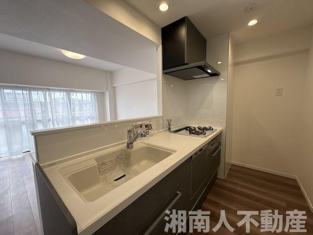 ナイスアーバン平塚総合公園のキッチン|お料理しやすいキッチンです