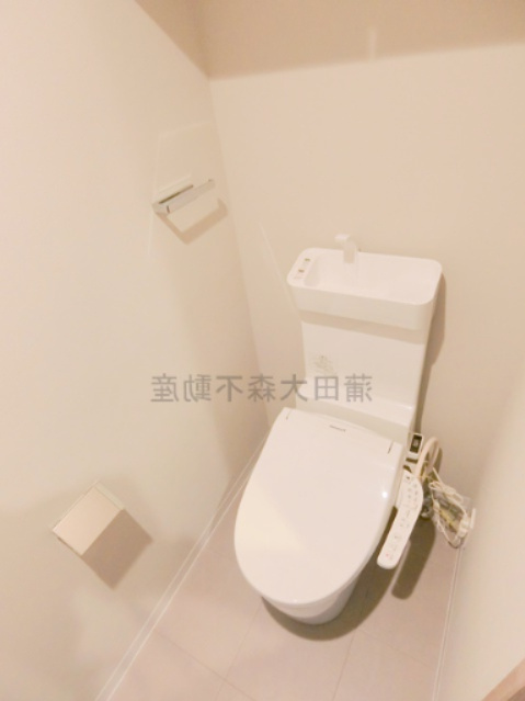 KDXレジデンス東雪谷のトイレ|温水洗浄便座付きのトイレ　