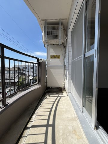 マンションカミュのバルコニー