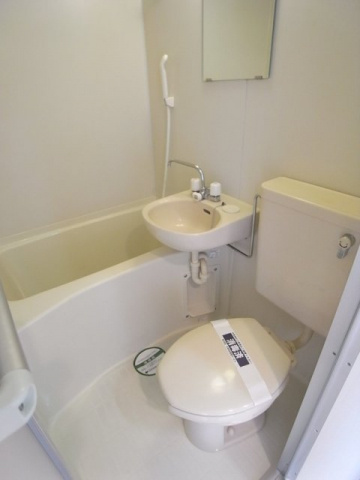 ハピネス上中里の浴室