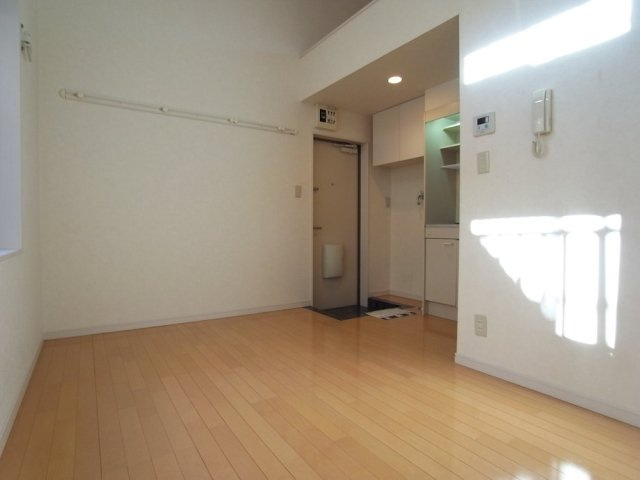 ハピネス上中里のバルコニー