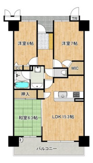 【間取り】 | ソフィア泉ヶ丘パークヴェール | 【ペット飼育可能】
大切なペットと暮らす癒しの住まいに気持ちも明るくなりますね！