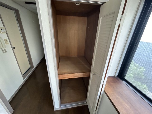 S・FLATの収納|ちょっとした収納スペースも充実しています