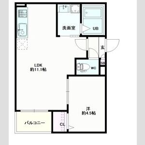 Jack takayokosukaⅠ　　　刈谷市近郊の賃貸はクラスホーム刈谷店の間取り