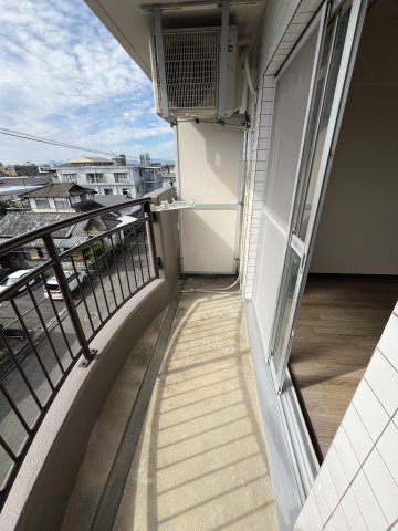 マンションカミュのバルコニー